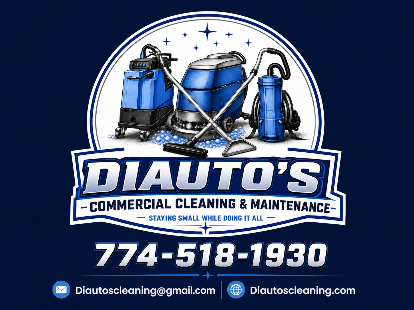 Diauto’s Commercial Cleaning and Maintenance equipment emblem